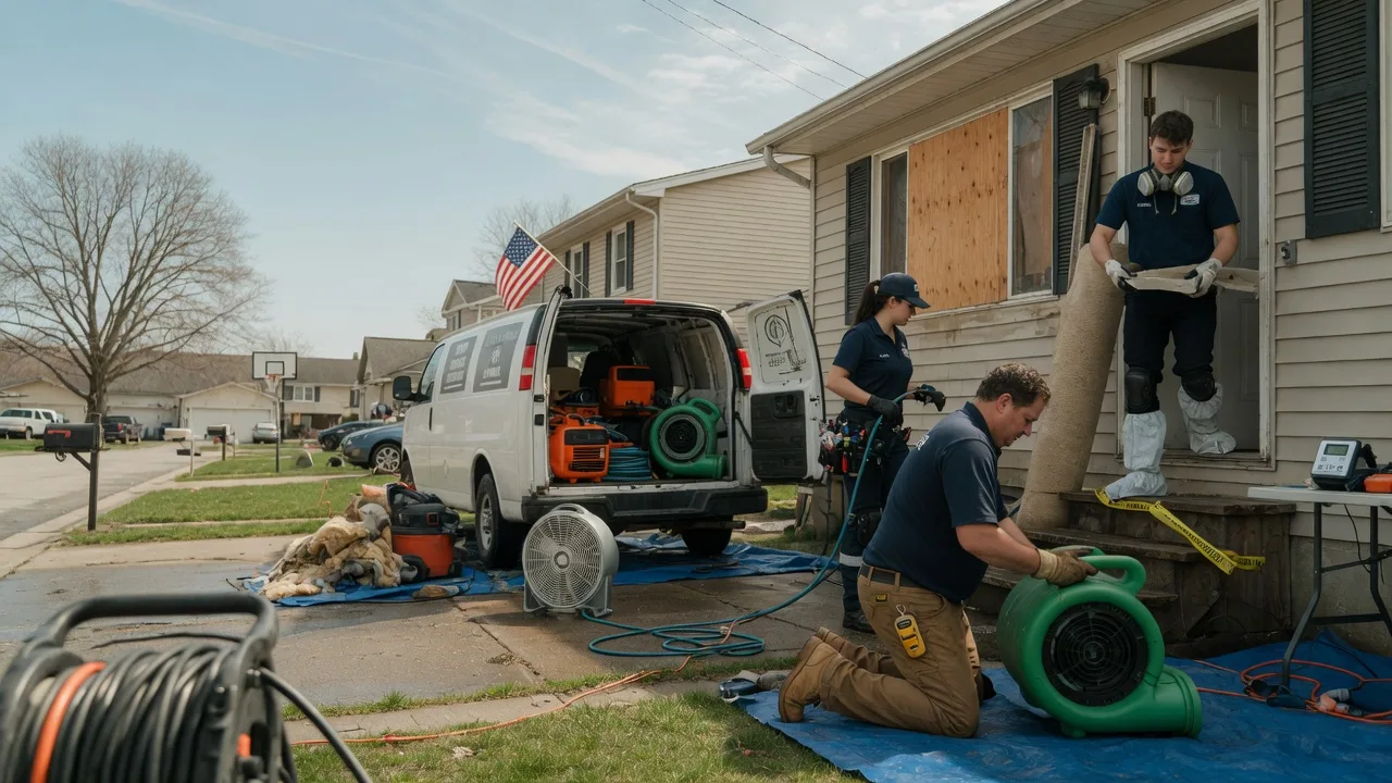 Water Damage Restoration in Green Lane, PA near me